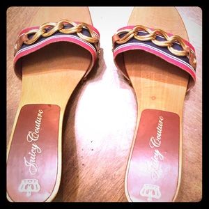 Juicy Couture 2 inch sandal/heel